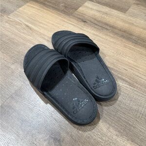 Adidas slides sandals, size 11, lightly used